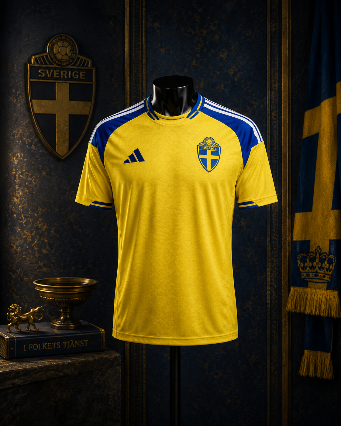 Sweden home jersey 2026